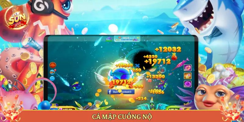 Cá Mập Cuồng Nộ Tại Sunwin Săn Boss Khủng Gom Xu