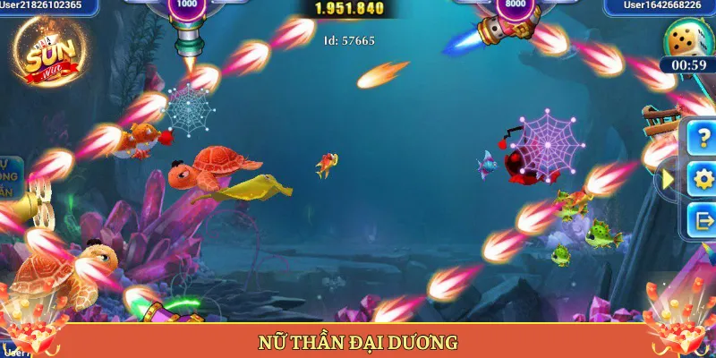 Nữ Thần Đại Dương Tại Sunwin Ban Lộc Giữa Trùng Khơi.