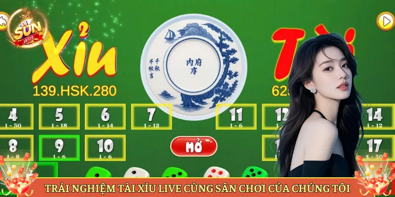 Trải Nghiệm Tài Xỉu Live Cùng Sân Chơi Của Chúng Tôi